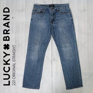 Lucky Brand 221 Straight Leg Denim Jeans - Mens 32x30